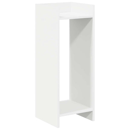 Växtställ med hylla 2 pcs Vit 30 x 30 x 80 cm Konstruerat trä
