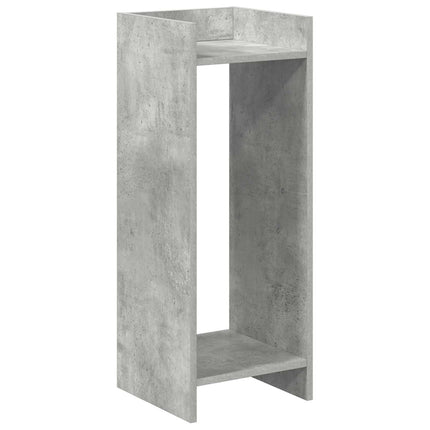 Växtställ 2 st BetongGrå 30 x 30 x 80 cm Konstruerat trä