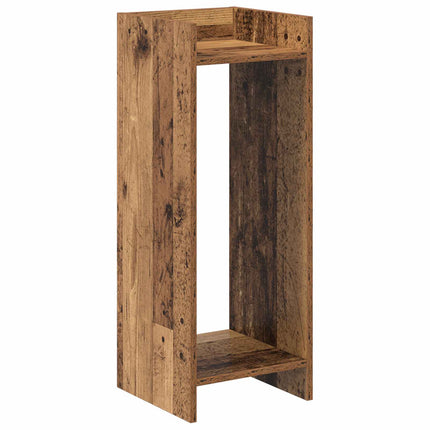 Växtställ 2 pcs Gammalt trä 30 x 30 x 80 cm Konstruerat trä