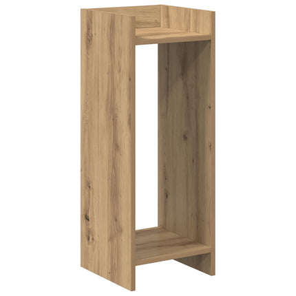 Växtställ med hylla Artisan Ek 30 x 30 x 80 cm Konstruerat trä