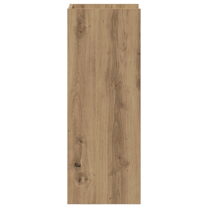 Växtställ med hylla Artisan Ek 30 x 30 x 80 cm Konstruerat trä
