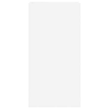 Växtställ med hylla 2 pcs Vit 30 x 30 x 60 cm Konstruerat trä