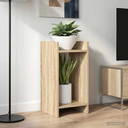 Växtställ 2 pcs Sonoma-ek 30 x 30 x 60 cm Konstruerat trä