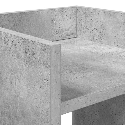 Växtställ BetongGrå 30 x 30 x 60 cm Konstruerat trä