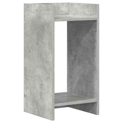 Växtställ 2 st BetongGrå 30 x 30 x 60 cm Konstruerat trä