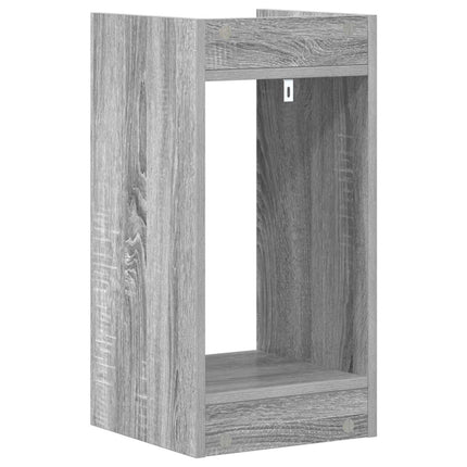 Växtställ 2 pcs Grå Sonoma 30 x 30 x 60 cm Konstruerat trä