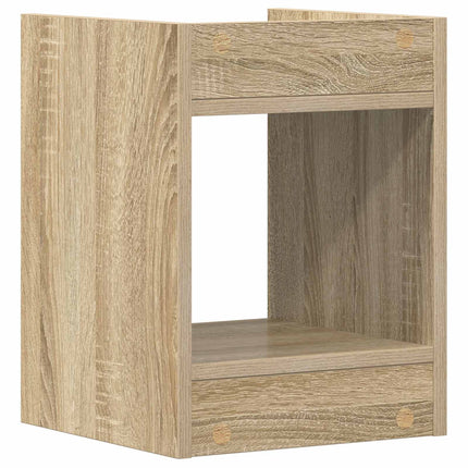 Växtställ med hylla Sonoma-ek 30 x 30 x 40 cm Konstruerat trä