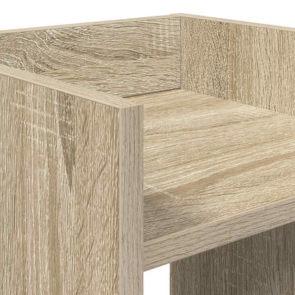 Växtställ 2 pcs Sonoma-ek 30 x 30 x 40 cm Konstruerat trä