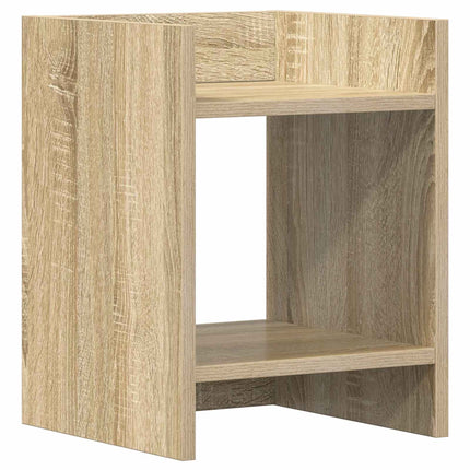 Växtställ 2 pcs Sonoma-ek 30 x 30 x 40 cm Konstruerat trä