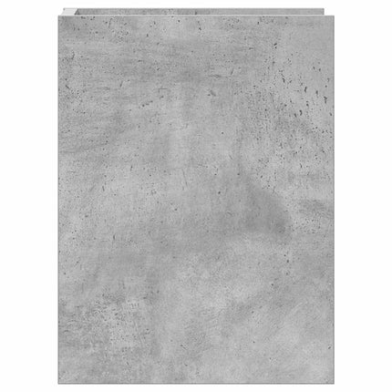 Växtställ 2 pcs BetongGrå 30 x 30 x 40 cm Konstruerat trä