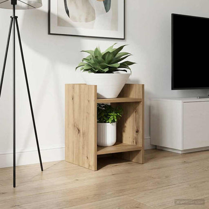 Växtställ Artisan-ek 30 x 30 x 40 cm Konstruerat trä