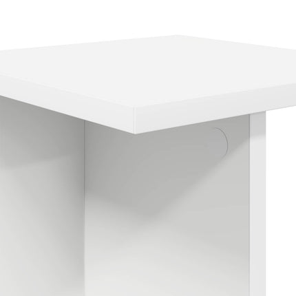 Växtställ 2 st Vit 25 x 25,5 x 100,5 cm Konstruerat trä