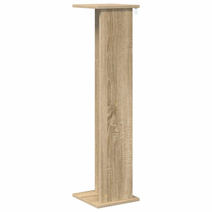 Växtställ 2 pcs Sonoma-ek 25 x 25,5 x 100,5 cm Konstruerat trä