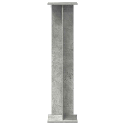Växtställ BetongGrå 25 x 25,5 x 100,5 cm Konstruerat trä