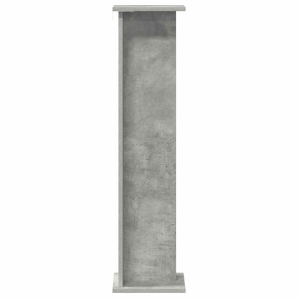 Växtställ BetongGrå 25 x 25,5 x 100,5 cm Konstruerat trä