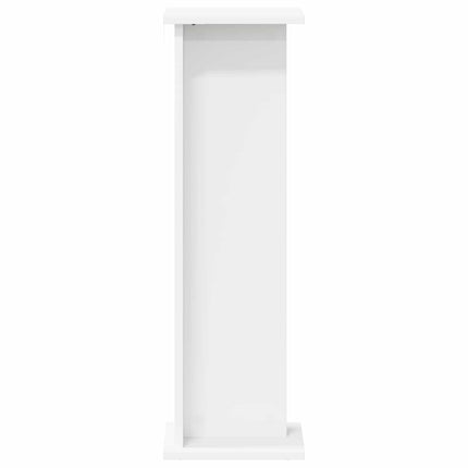 Växtställ 2 st Vit 25 x 25,5 x 80,5 cm Konstruerat trä