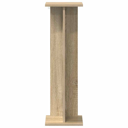 Växtställ 2 pcs Sonoma-ek 25 x 25,5 x 80,5 cm Konstruerat trä