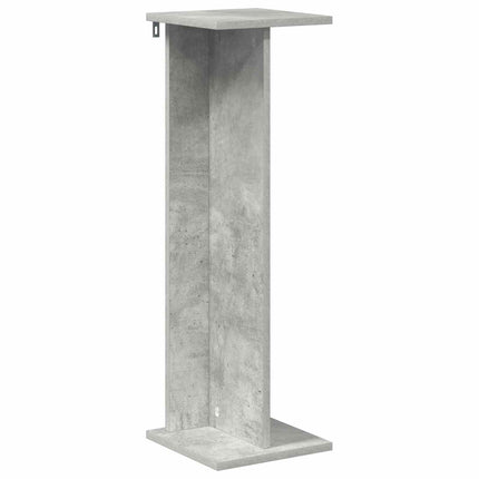 Växtställ BetongGrå 25 x 25,5 x 80,5 cm Konstruerat trä