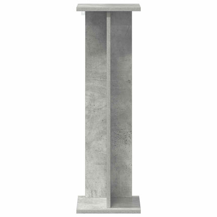Växtställ BetongGrå 25 x 25,5 x 80,5 cm Konstruerat trä