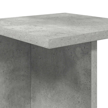Växtställ 2 st BetongGrå 25 x 25,5 x 80,5 cm Konstruerat trä