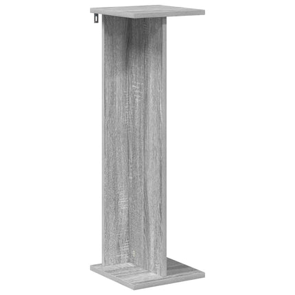 Växtställ 2 pcs Grå Sonoma 25 x 25,5 x 80,5 cm Konstruerat trä