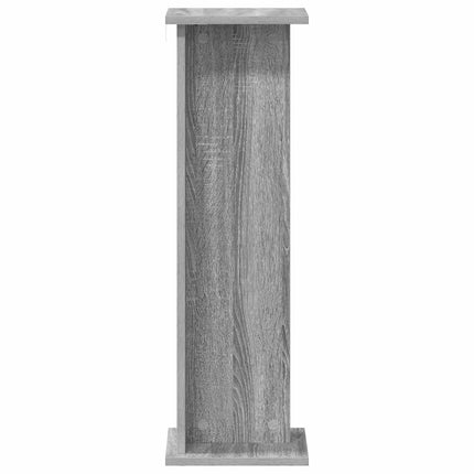 Växtställ 2 pcs Grå Sonoma 25 x 25,5 x 80,5 cm Konstruerat trä