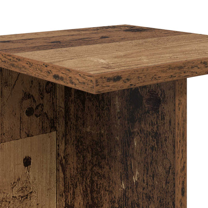 Växtställ Gammalt trä 25 x 25,5 x 80,5 cm Konstruerat trä