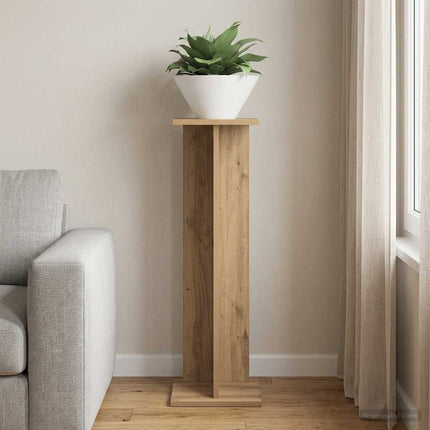 Växtställ Artisan Ek 25 x 25,5 x 80,5 cm Konstruerat trä