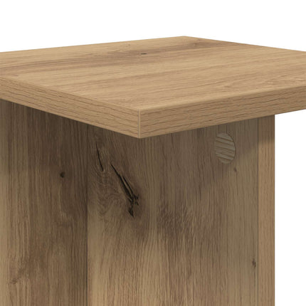 Växtställ 2 pcs Artisan Ek 25 x 25,5 x 80,5 cm Konstruerat trä