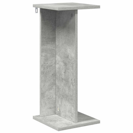 Växtställ BetongGrå 25 x 25,5 x 60,5 cm Konstruerat trä