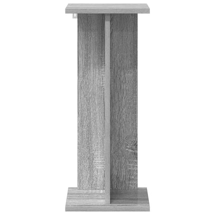 Växtställ 2 pcs Grå Sonoma 25 x 25,5 x 60,5 cm Konstruerat trä