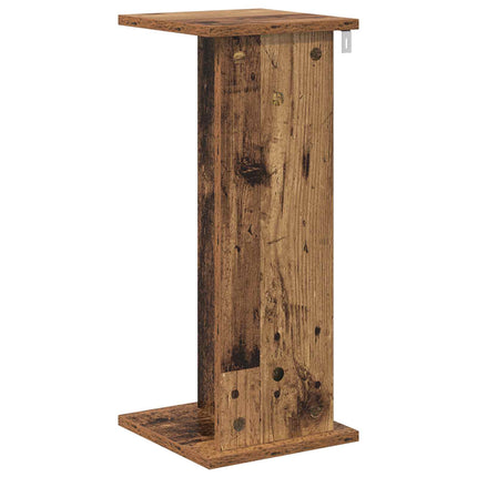 Växtställ 2 pcs Gammalt trä 25 x 25,5 x 60,5 cm Konstruerat trä