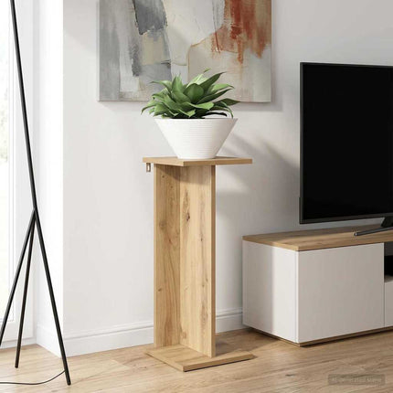 Växtställ 2 pcs Artisan Ek 25 x 25,5 x 60,5 cm Konstruerat trä