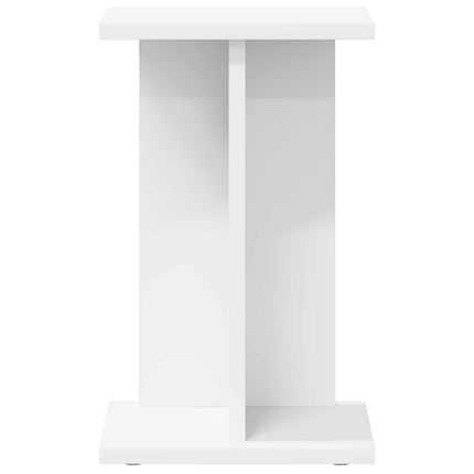 Växtställ 2 pcs Vit 25 x 25,5 x 40,5 cm Konstruerat trä