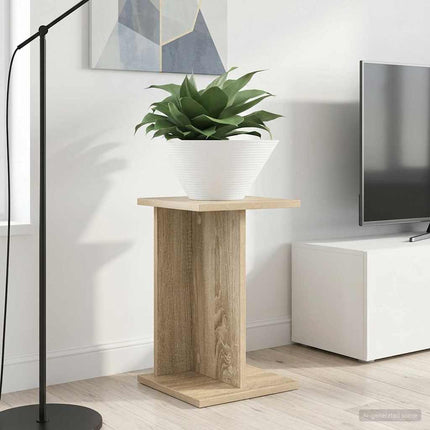 Växtställ 2 pcs Sonoma-ek 25 x 25,5 x 40,5 cm Konstruerat trä