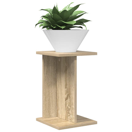 Växtställ 2 pcs Sonoma-ek 25 x 25,5 x 40,5 cm Konstruerat trä