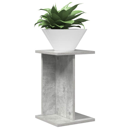 Växtställ BetongGrå 25 x 25,5 x 40,5 cm Konstruerat trä