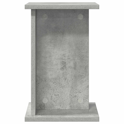 Växtställ 2 pcs BetongGrå 25 x 25,5 x 40,5 cm Konstruerat trä