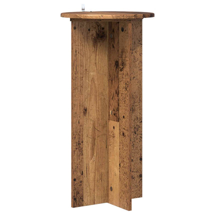 Växtställ 2 pcs Gammalt trä 40 x 40 x 80 cm Konstruerat trä