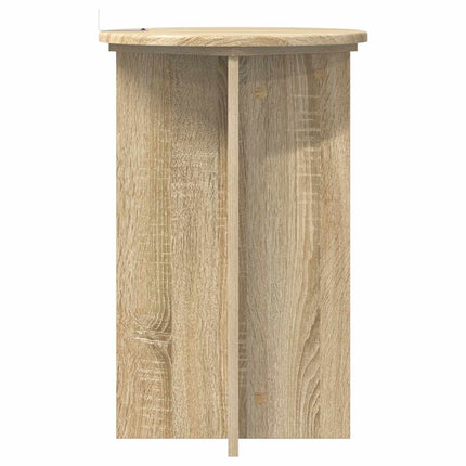 Växtställ 2 pcs Sonoma-ek Ø40 x 60 cm Konstruerat trä