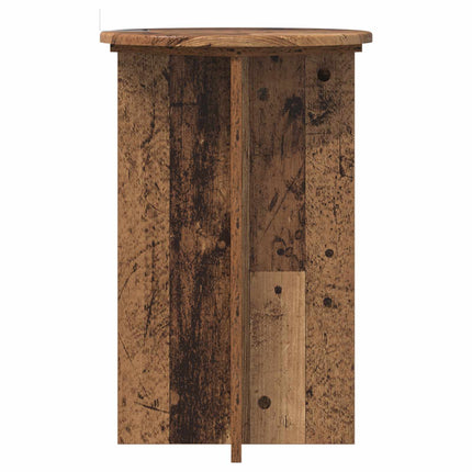 Växtställ 2 pcs Gammalt trä Ø40 x 60 cm Konstruerat trä