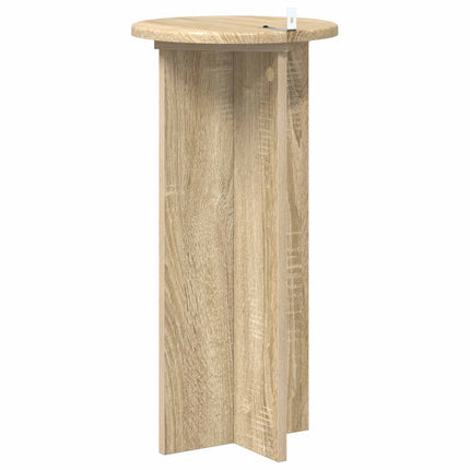 Växtställ 2 pcs Sonoma-ek 29,5 x 29,5 x 60 cm Konstruerat trä
