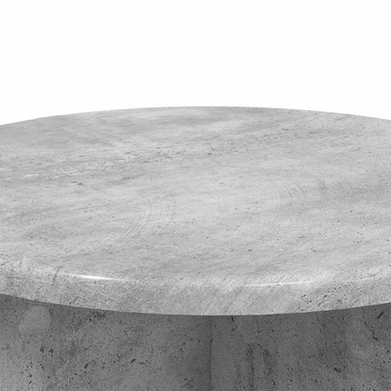 Växtställ 2 pcs Betonggrå 40 x 40 x 40 cm Konstruerat trä