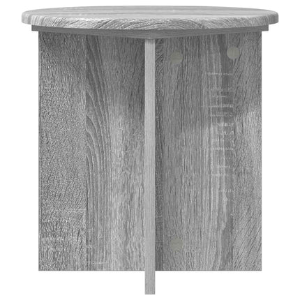Växtställ 2 pcs Grå sonoma-ek 40 x 40 x 40 cm Konstruerat trä