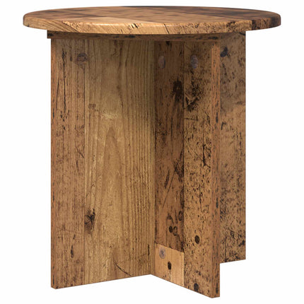 Växtställ 2 pcs Gammalt trä 40 x 40 x 40 cm Konstruerat trä
