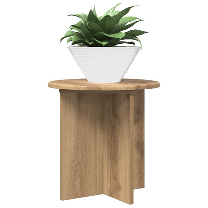 Växtställ 2 pcs Artisan-ek 40 x 40 x 40 cm Konstruerat trä