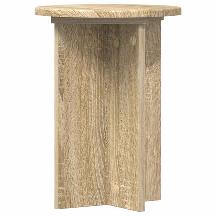 Växtställ 2 pcs Sonoma-ek Ø29,5 x 40 cm Konstruerat trä
