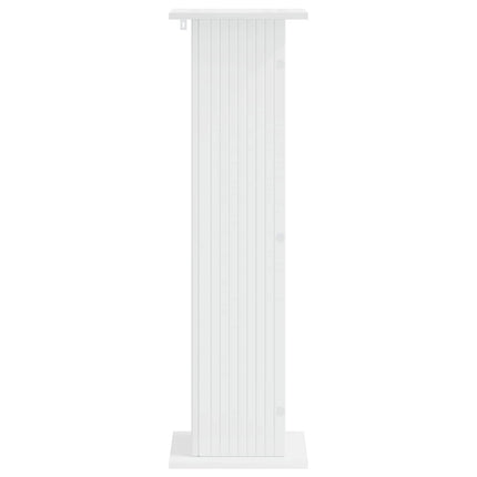 Växtställ 2 pcs Vit 30,5 x 30 x 100,5 cm Konstruerat trä