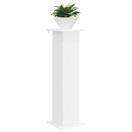 Växtställ 2 st Vit 30,5 x 30 x 100,5 cm Konstruerat trä