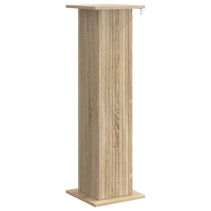Växtställ 2 pcs Sonoma-ek 30,5 x 30 x 100,5 cm Konstruerat trä